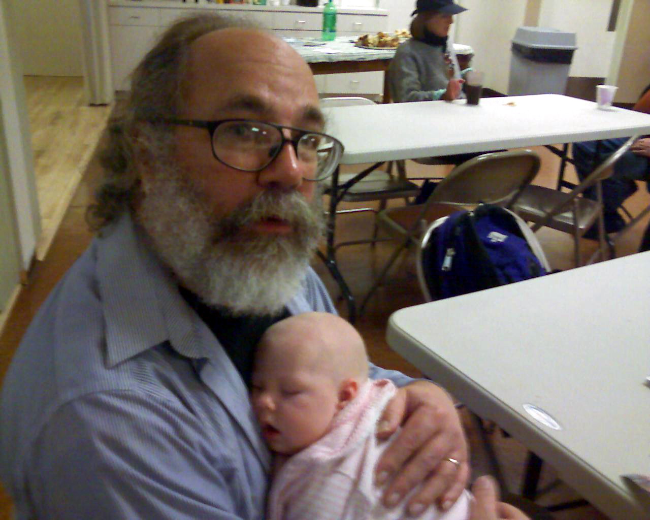 Neil with baby) Molly 2006